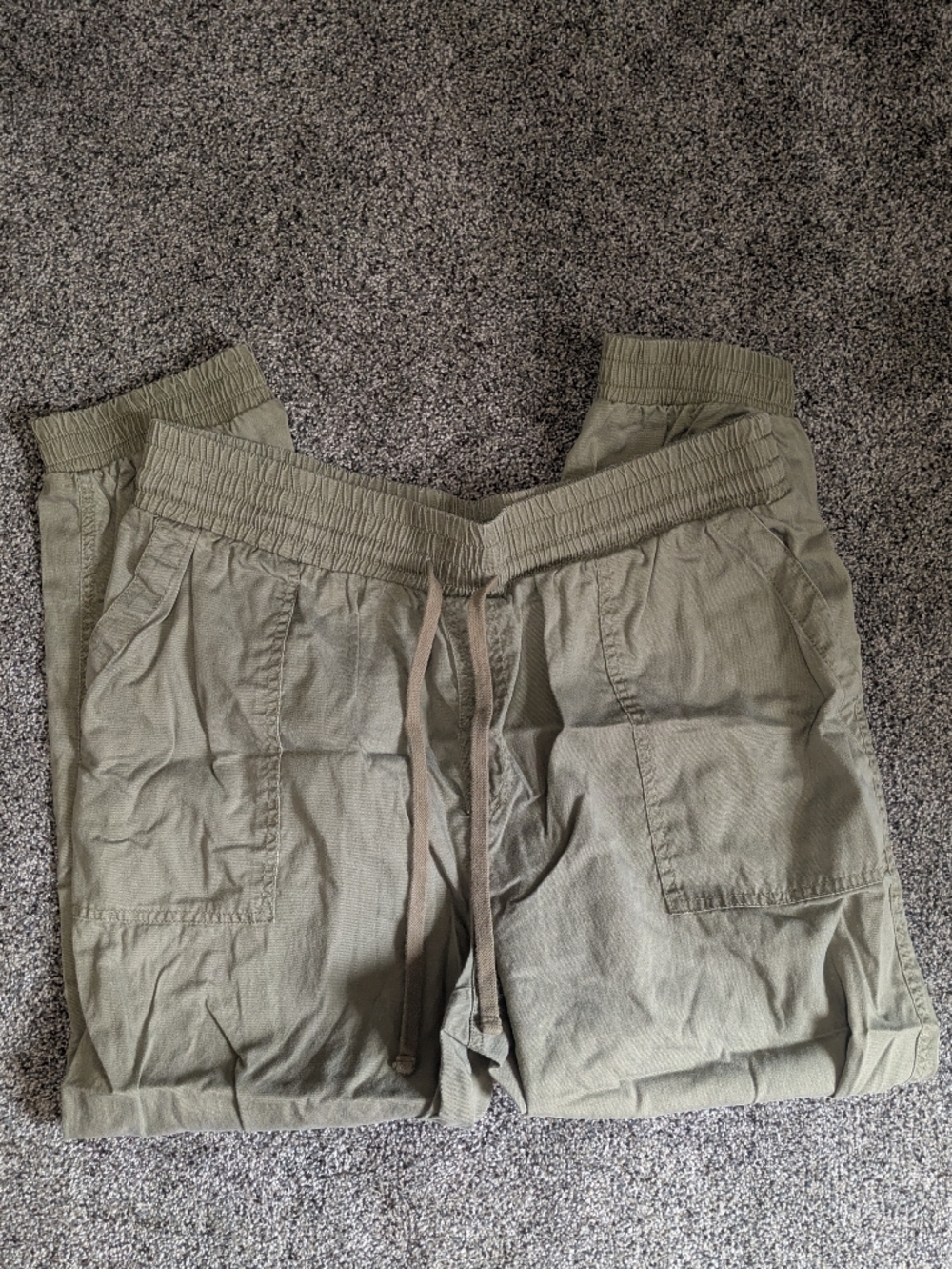 High Rise Pull On Joggers